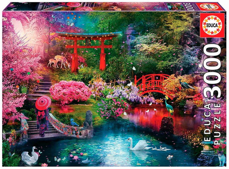 Casse-tête 3000 pièces - Jardin japonais