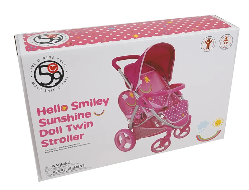 Poussette Duo Tandem pour poupée