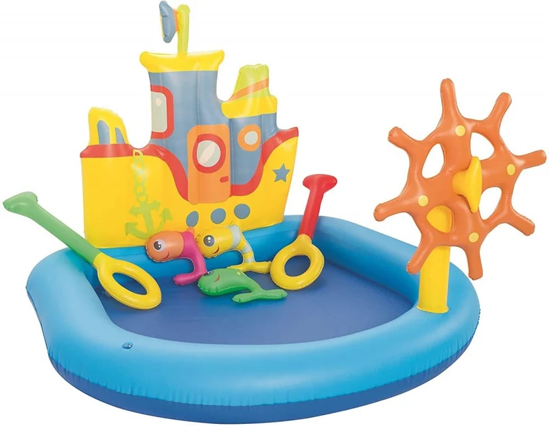 MagicBoat : Piscine Gonflable Amusante pour Enfants