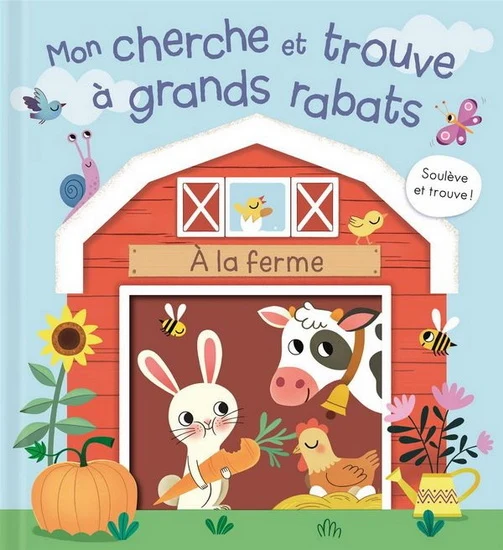 Cherche et trouve à grands rabats: À la ferme