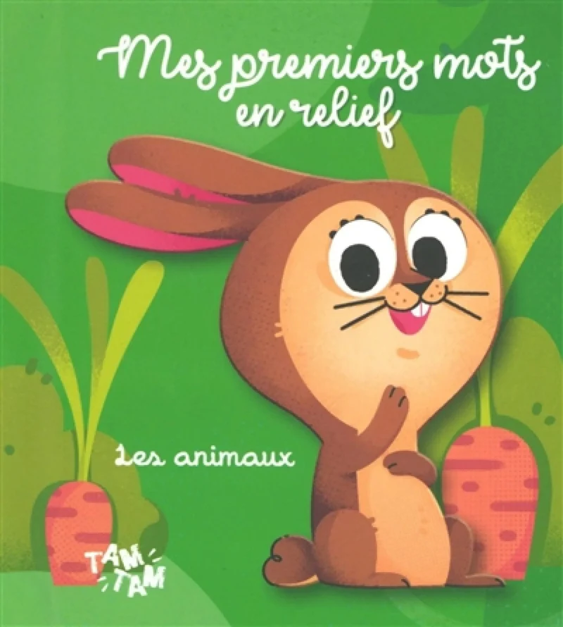 Mes premiers mots en relief-Les animaux