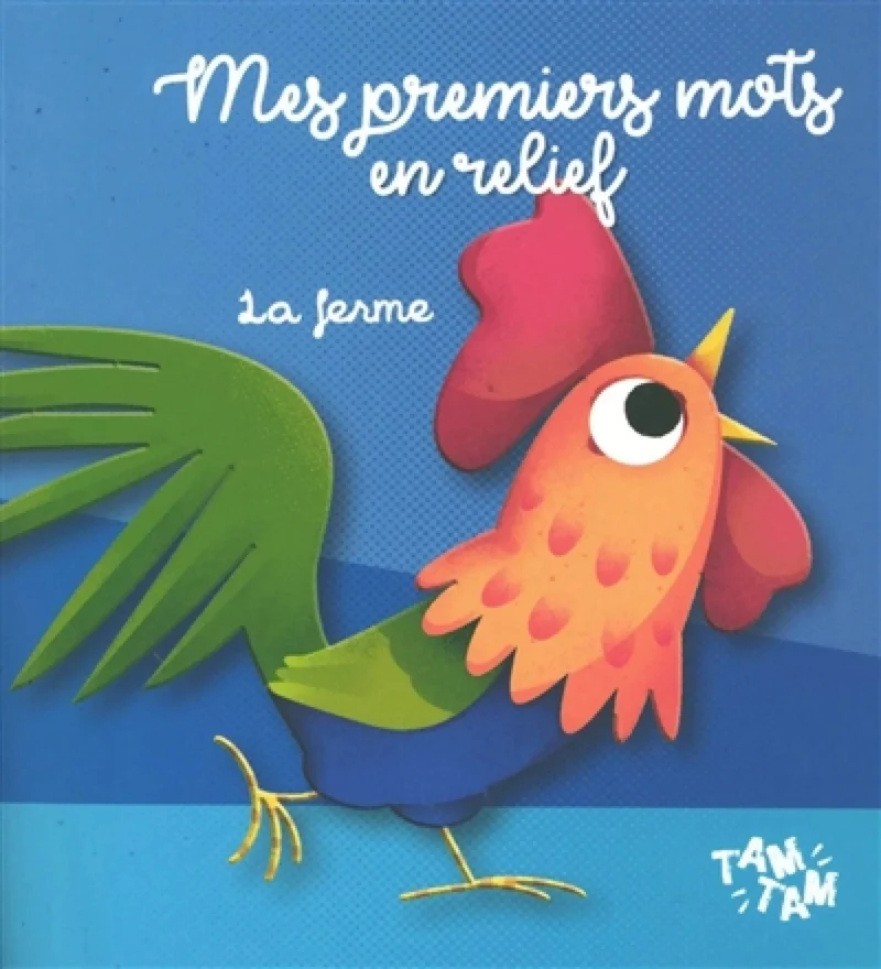 Mes premiers mots en relief-La ferme
