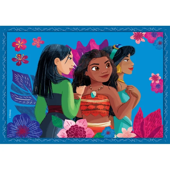 Disney Princess - 1x12 + 1x16 + 1x20 + 1x24 pièces