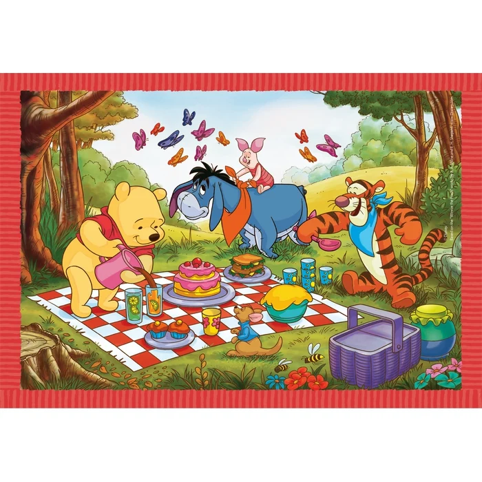 Disney Winnie The Pooh - 1x12 + 1x16 + 1x20 + 1x24 pièces