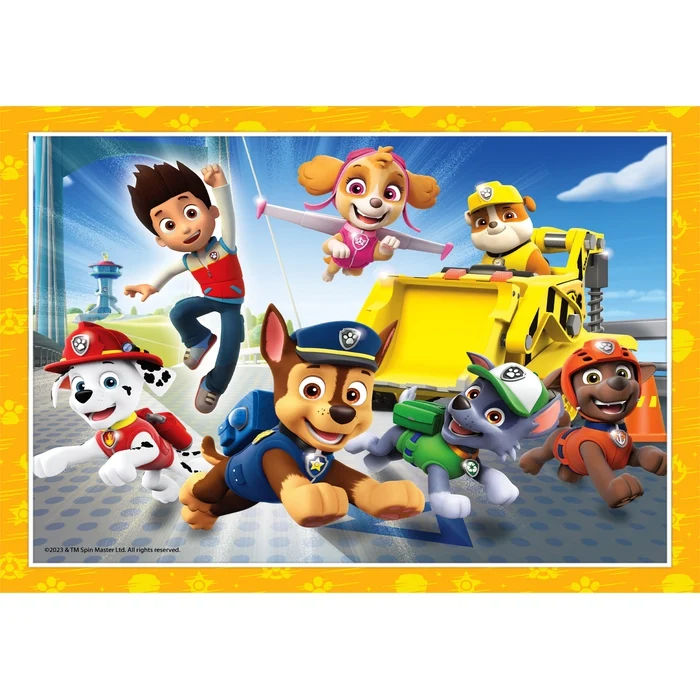 Paw Patrol - 1x12 + 1x16 + 1x20 + 1x24 pièces