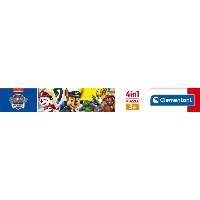 Paw Patrol - 1x12 + 1x16 + 1x20 + 1x24 pièces