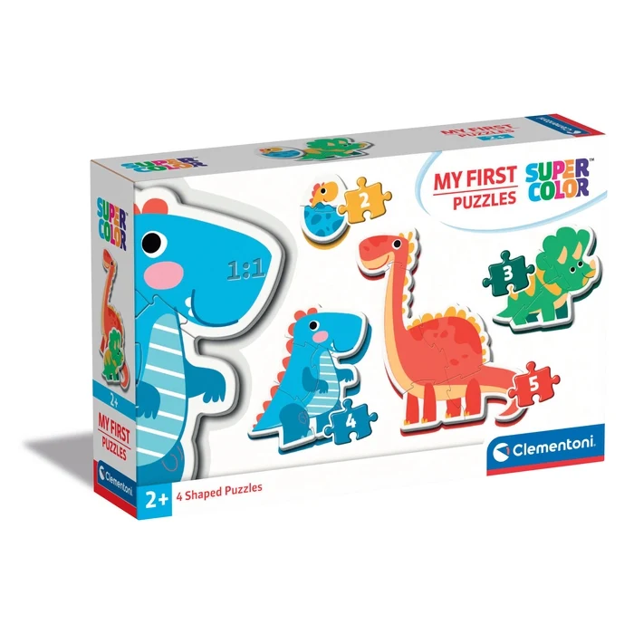 Dinosaurs - 1x3 + 1x6 + 1x9 + 1x12 pièces