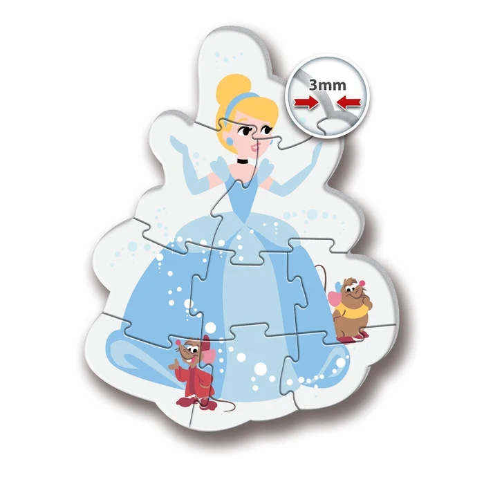 Disney Princess - 1x3 + 1x6 + 1x9 + 1x12 pièces