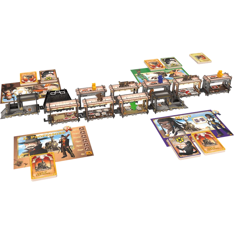 Colt Express - extension Convoyeurs et Train Blindé