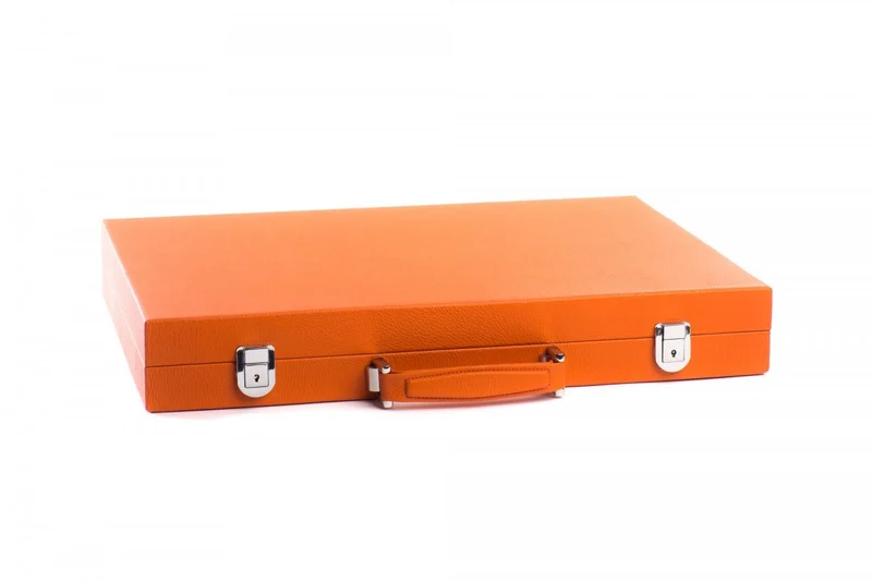 Backgammon Hector Saxe - Buffle Orange - Compétition