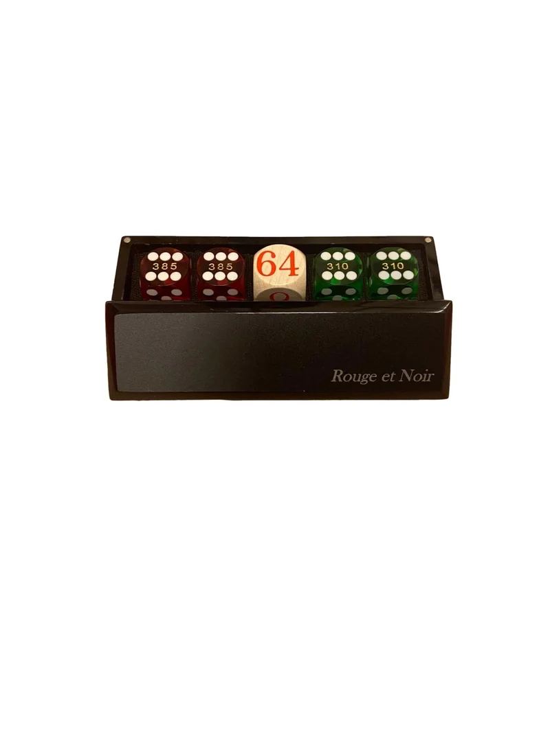 Coffret Dés de Backgammon