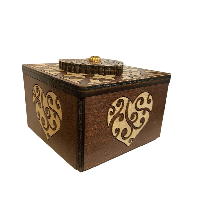 Casse-Tête Boite à secrets - Heart Box