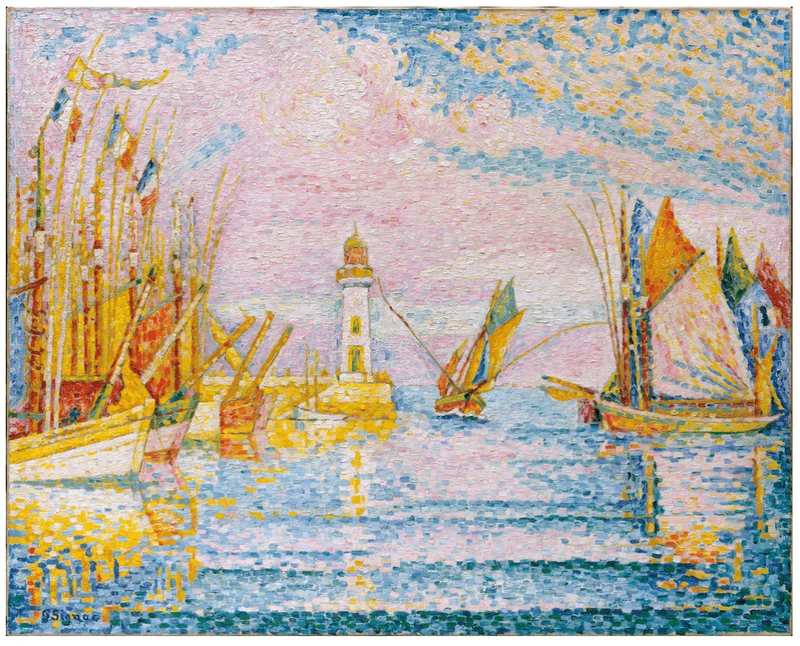 Puzzle Michèle Wilson - 250 pièces - Le phare de Groix - Signac