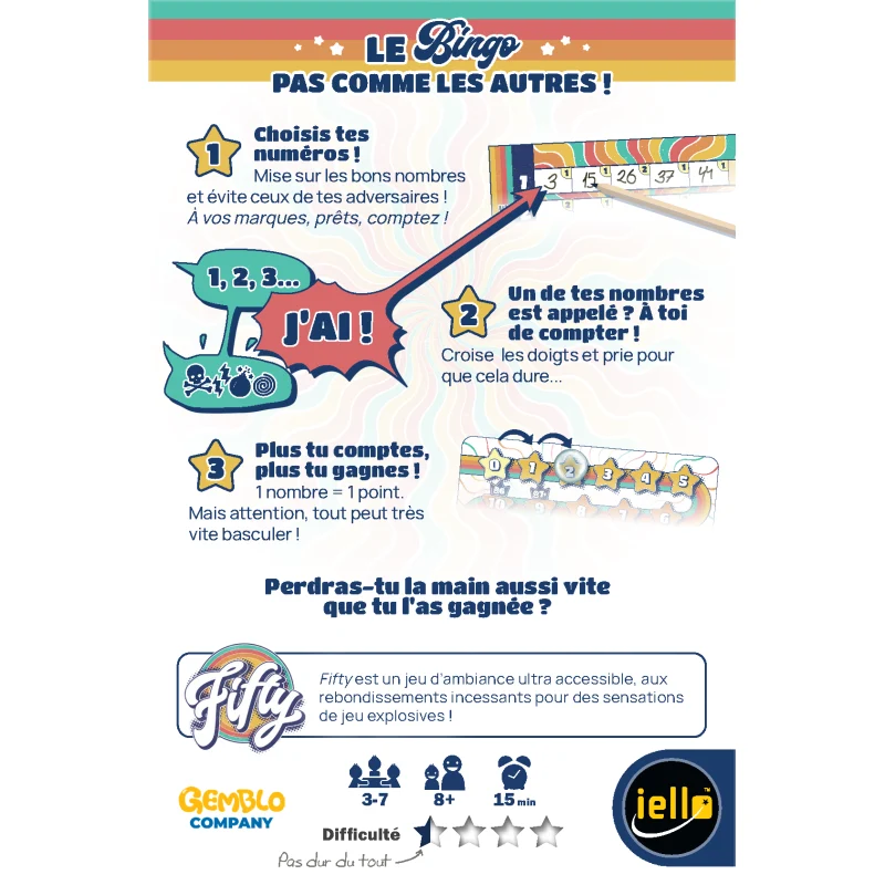 Fifty, le bingo version stratégie !