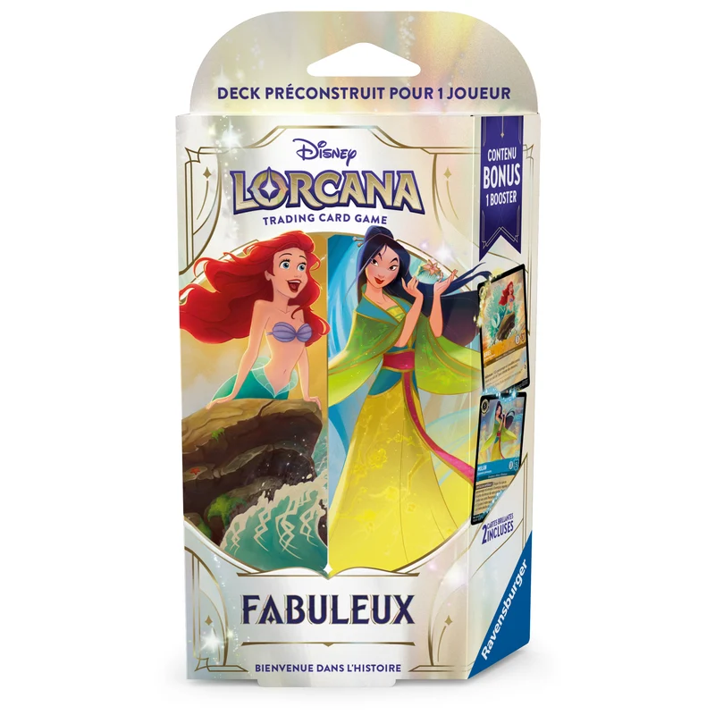 Disney Lorcana - Chapitre 9 - Fabuleux - Starter Deck B - Ariel et Mulan