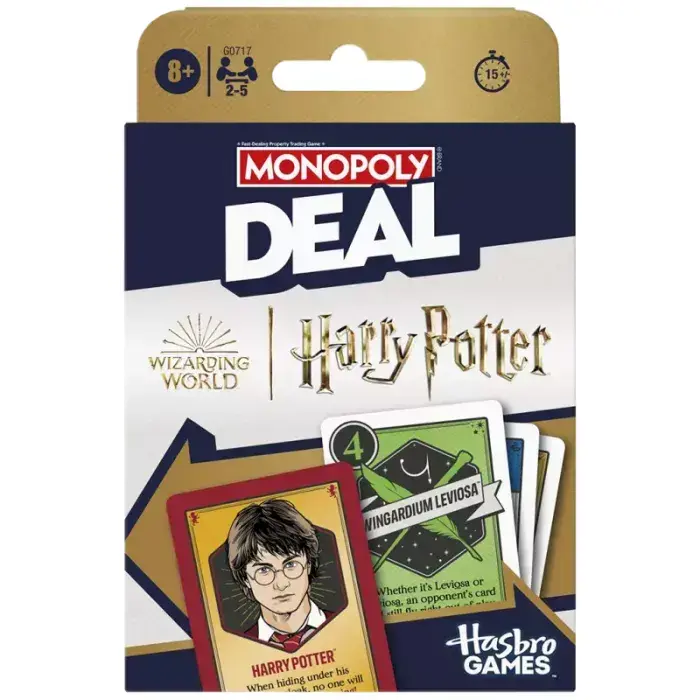 Monopoly Deal – Édition Harry Potter : rapide, magique et stratégique !
