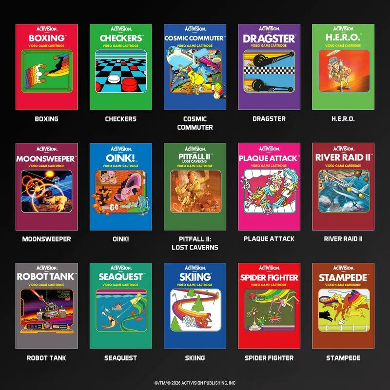 Blaze Evercade - Activision Collection 2 - Cartouche n°50