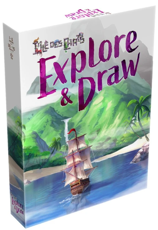L'Île des chats: Explore and Draw