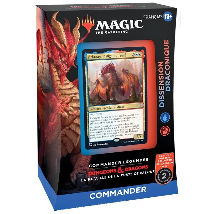 MTG Baldur Commander Dissension Draconique FR