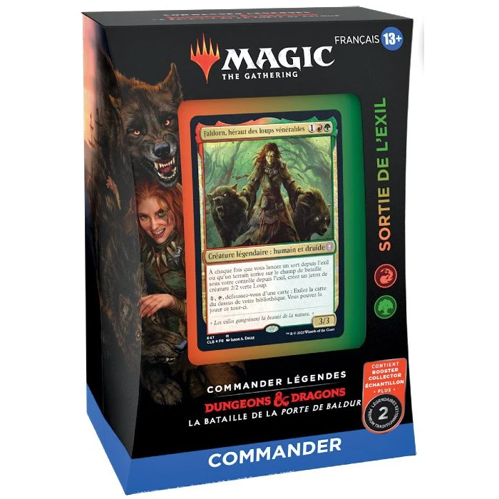 MTG Baldur Commander Sortie de l Exil FR
