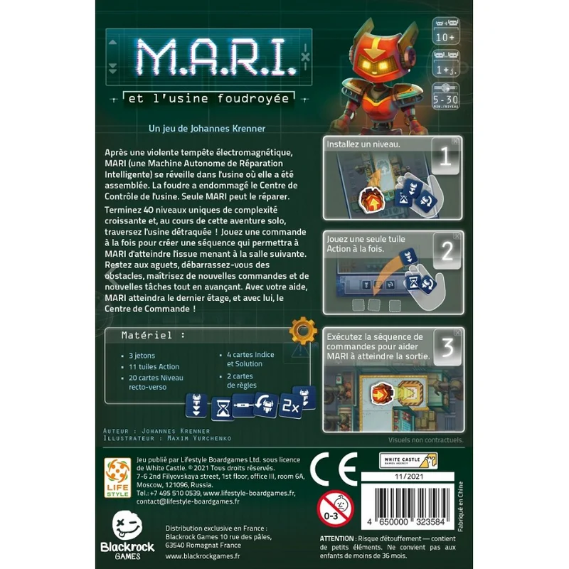 M.A.R.I et l'Usine Foudroyée