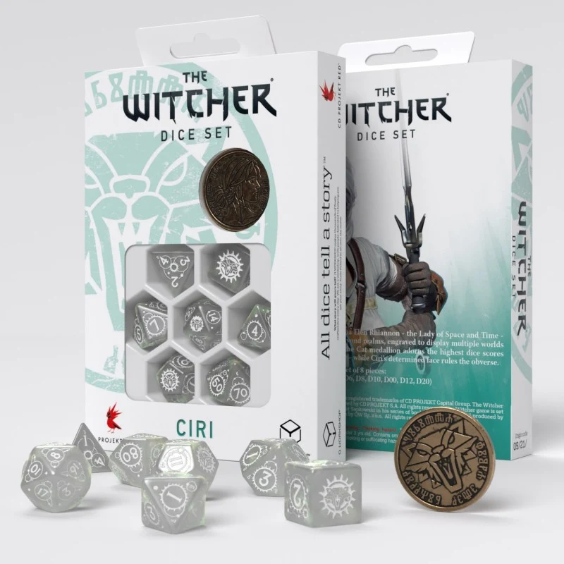 Set de dés The Witcher - Ciri, sang ancien