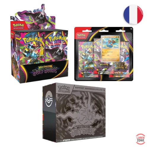 Pack ME05 / Nuit Noire : Display + ETB + Tripack