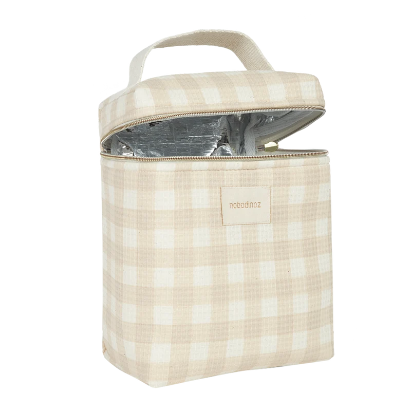Sac isotherme Nobodinoz concerto - ivory check