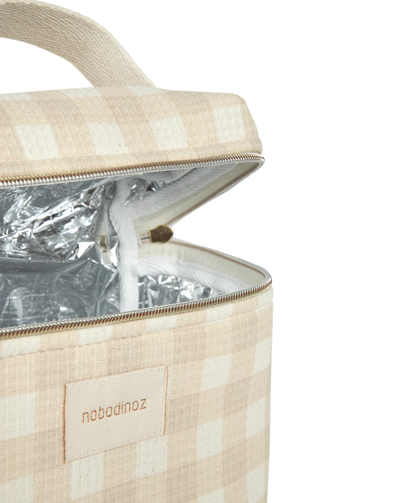 Sac isotherme Nobodinoz concerto - ivory check