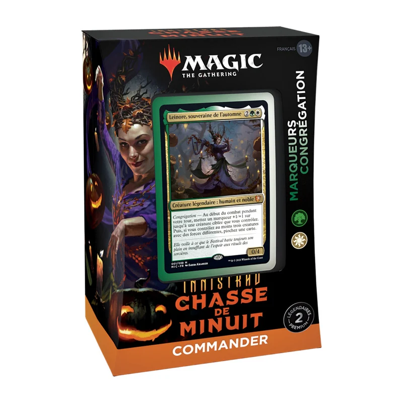 MTG Innistrad Commander Deck FR Marqueurs Congregation