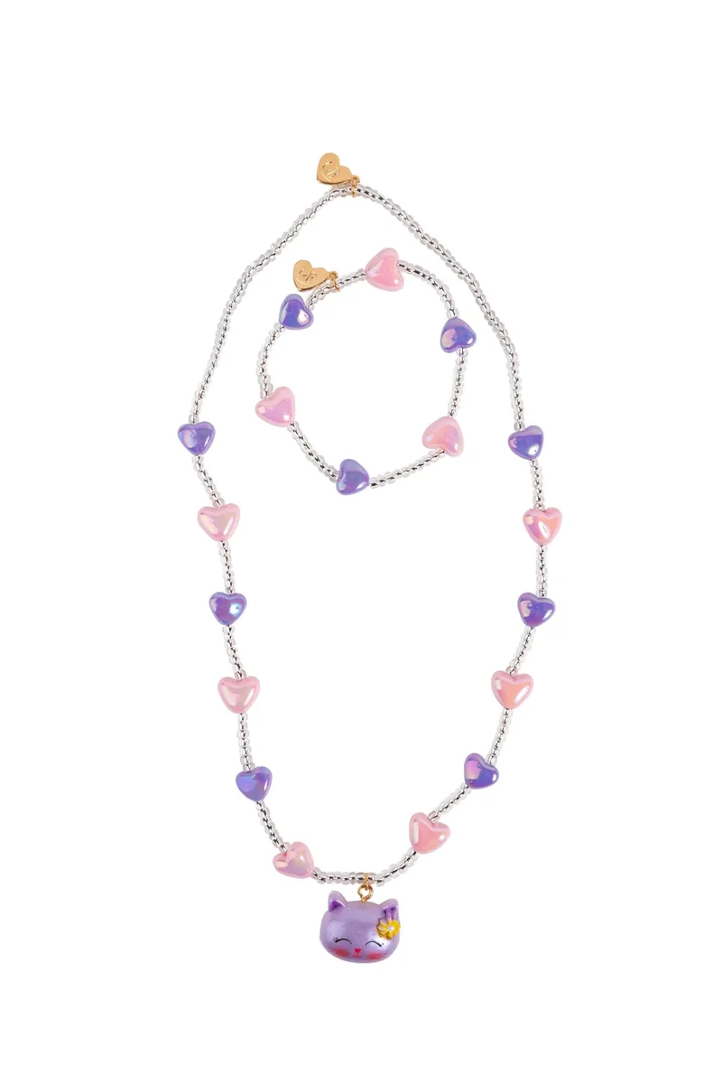 Collier & bracelet "Lovely Kitty"