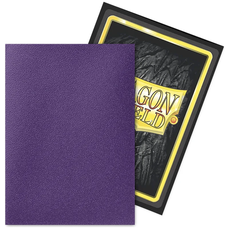 Sleeves Format Standard Dragon Shield - Dos Mat Violet (Soul) - Boîte de 50