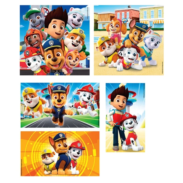 Paw Patrol - 1x60 + 2x48 + 4x30 + 3x18 pièces