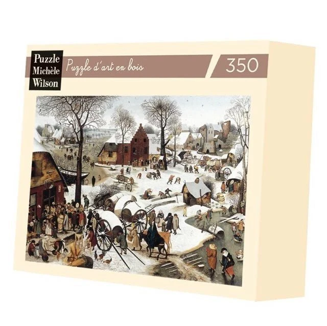 Puzzle MW - 350 p - Le dénombrement - Bruegel
