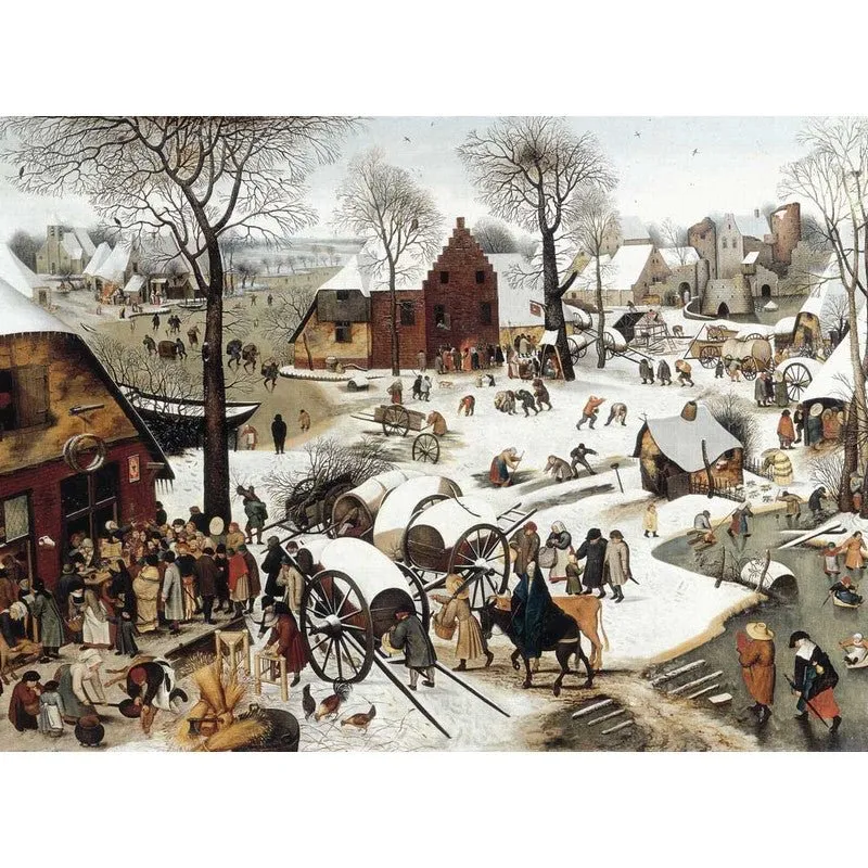Puzzle MW - 350 p - Le dénombrement - Bruegel