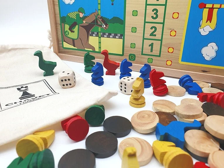 Coffret Multijeux hêtre CH