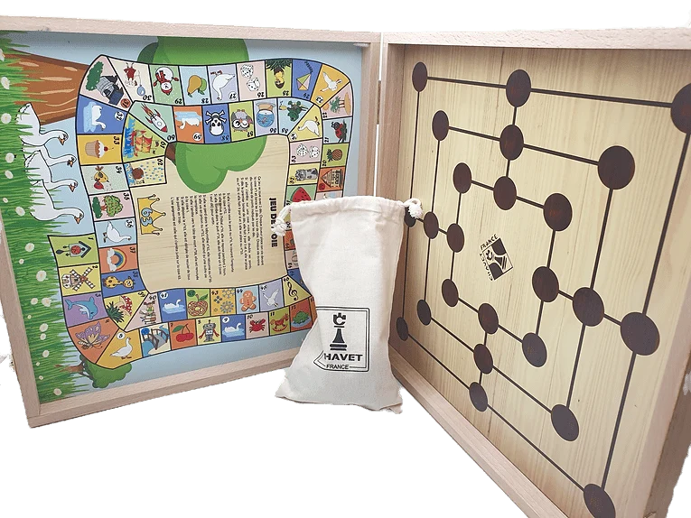 Coffret Multijeux hêtre CH