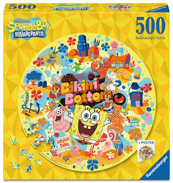 Bob l'Éponge Rond, 500 pièces