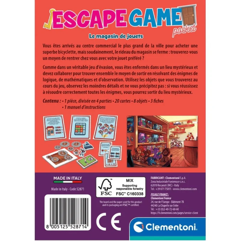 Escape Game - Le magasin de jouets (FR)