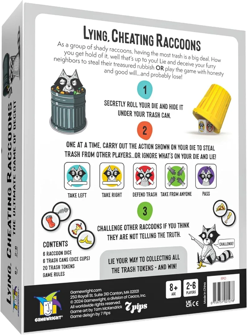 Lying Cheating Raccoons (EN)