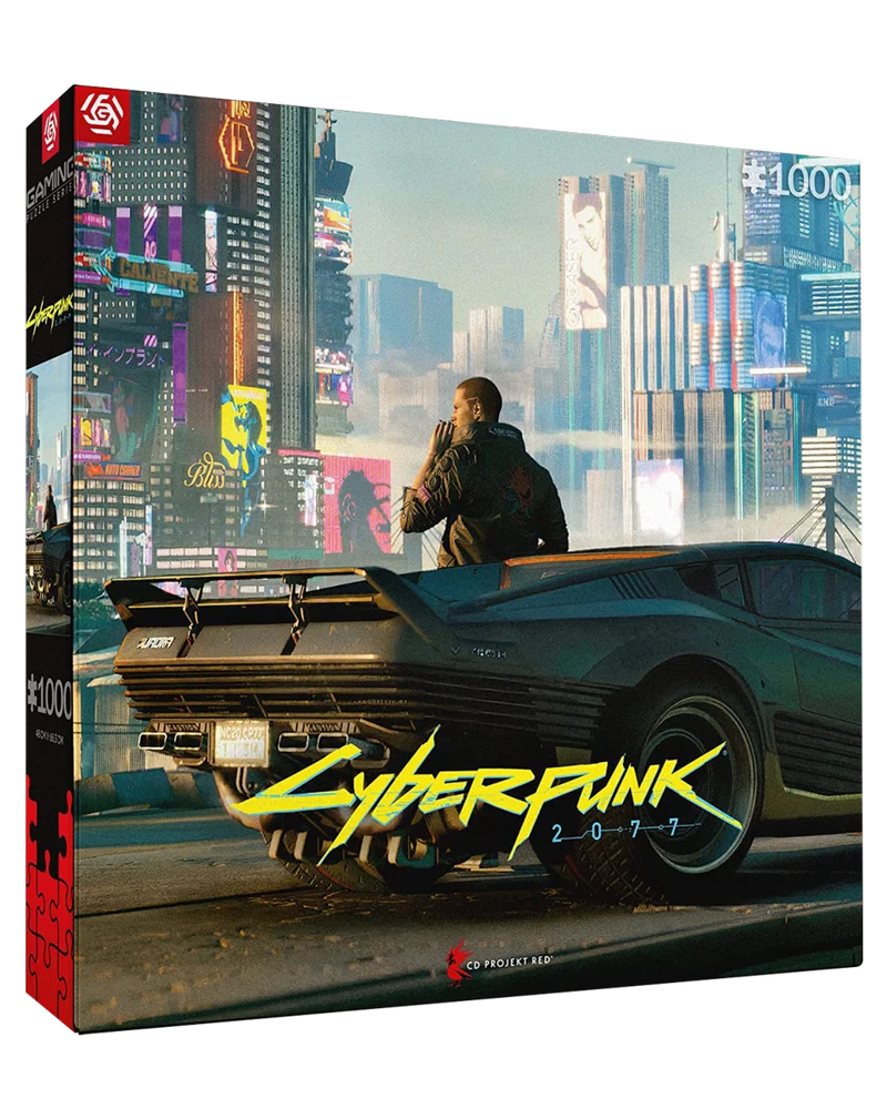 Cyberpunk 2077: Mercenary on the Rise Puzzle 1000 pièces