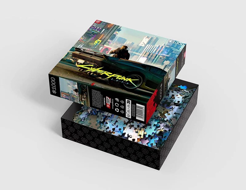 Cyberpunk 2077: Mercenary on the Rise Puzzle 1000 pièces