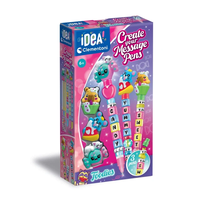 Crée tes stylos Messages - Foodies