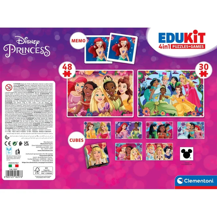 Edukit 4 en 1 - Disney Princess