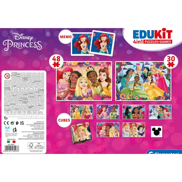 Edukit 4 en 1 - Disney Princess