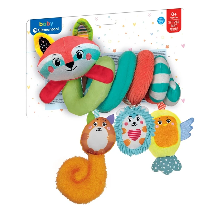 Spirale Raton-Laveur - Soft Spiral Happy Animals