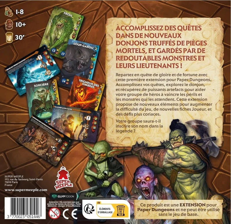 Paper Dungeons - Ext. Side Quest
