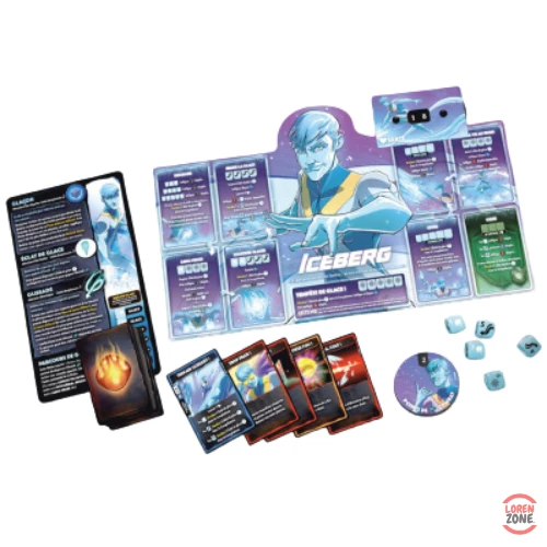 Dice Throne Marvel X-Men – Iceberg / Psylocke / Tornade / Wolverine