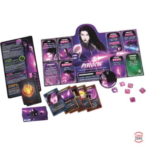 Dice Throne Marvel X-Men – Iceberg / Psylocke / Tornade / Wolverine