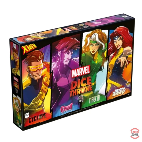 Dice Throne Marvel X-Men – Cyclope / Gambit / Malicia / Jean Grey